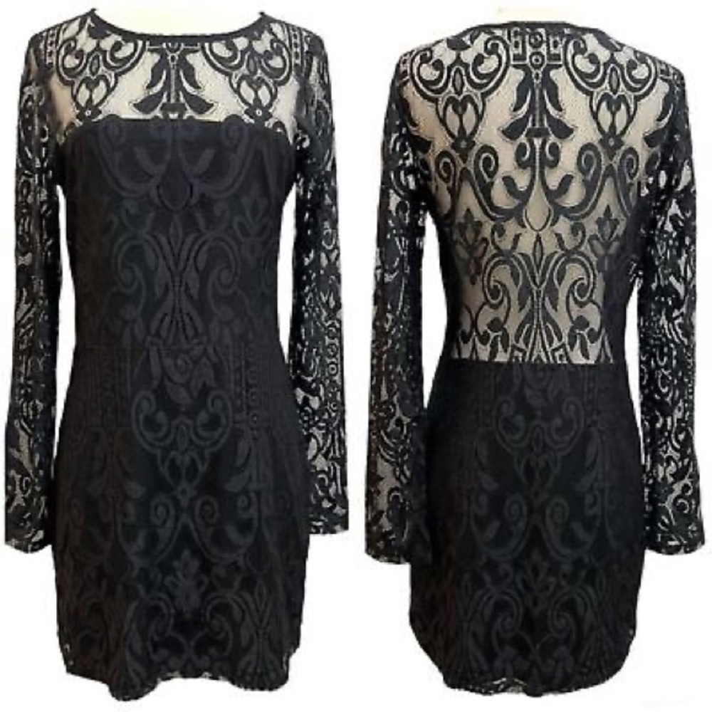 Alexis Lace Mini Dress